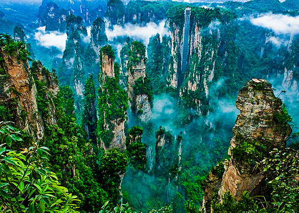 Zhangjiajie scenery