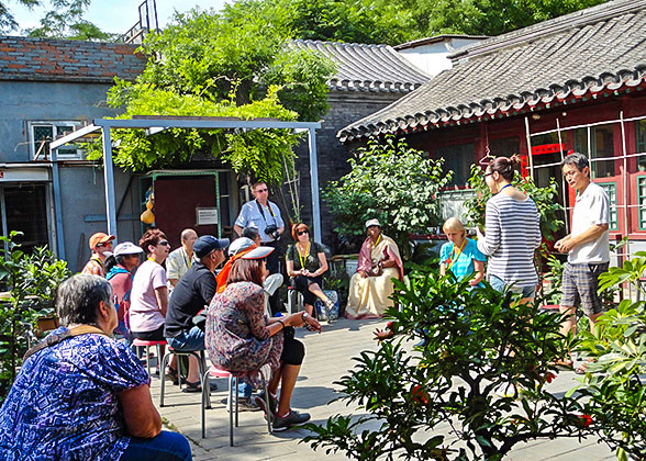 Courtyard at Hutongs