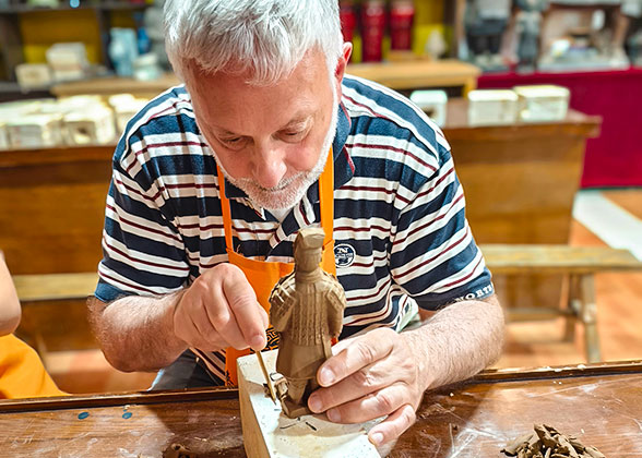 Making the Mini Terracotta Figures