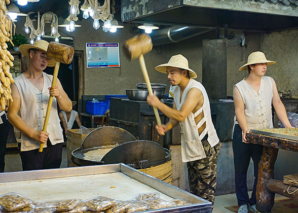 Local Snack Shop at Muslim Quarter
