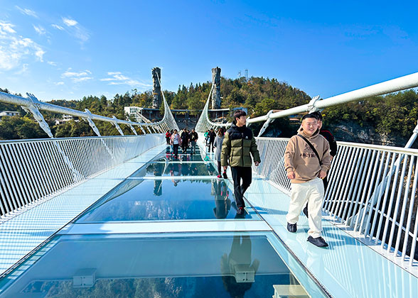 Glass Bridge at Grand Canyon