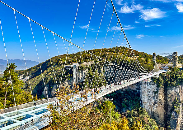 Glass Bridge at the Grand Canyon Glass Bridge at the Grand Canyon