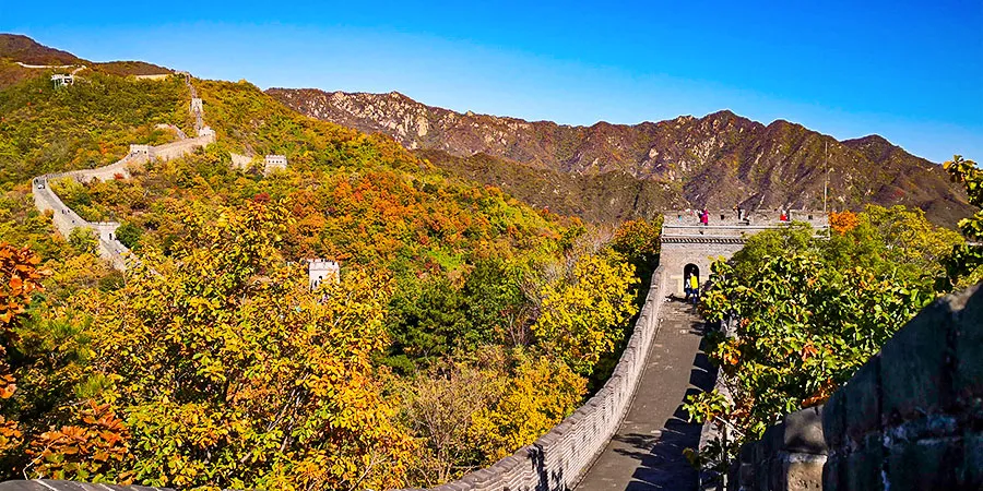 The Great Wall in Autumn