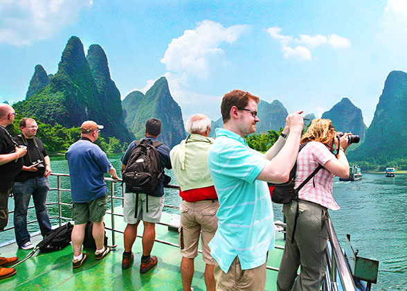 Li River cruise, Guilin