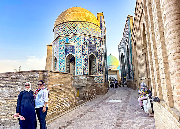 Shakhi Zinda, Smarkand, Uzbekistan