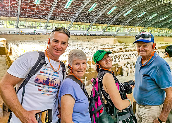 Our Guests at the Terracotta Army