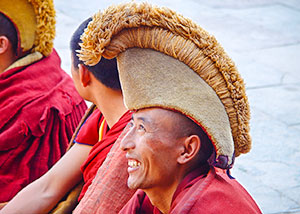 Tibetan lamas
