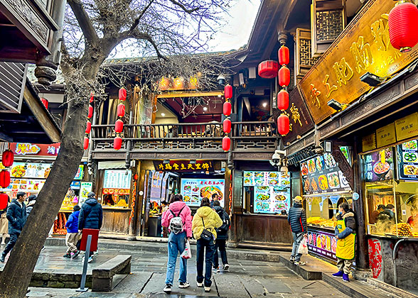 Wide and Narrow Alley, Chengdu