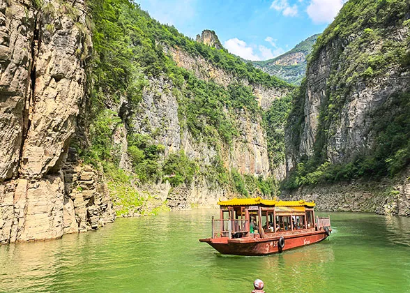 Wu Gorge of Yangtze River